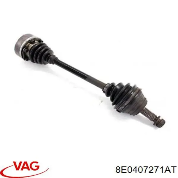 Semieje delantero izquierdo VAG 8E0407271AT precio, desde 86,95 EUR