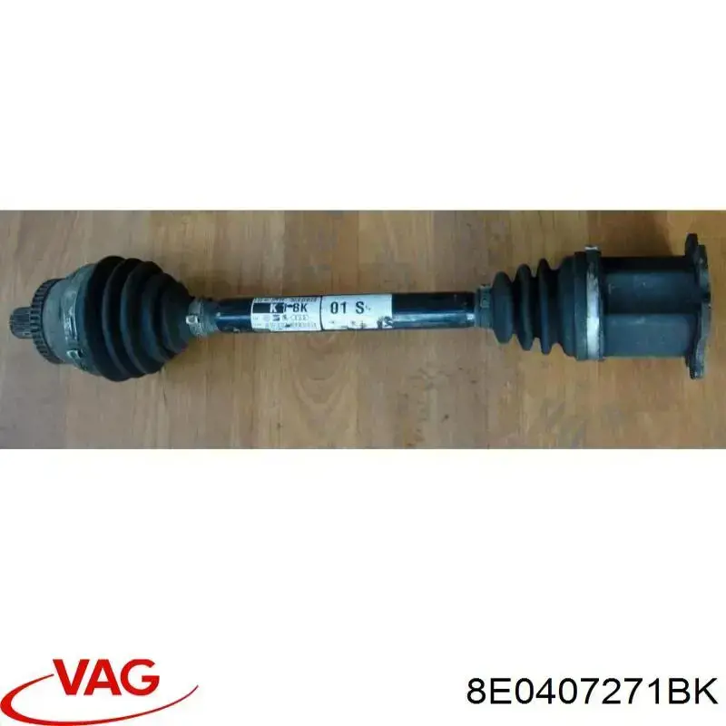Comprar 8E0407271BK VAG Semieje delantero
