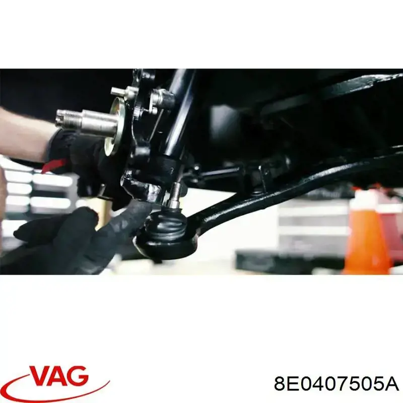 Brazo superior izquierdo de la suspensión delantera 8E0407505A VAG