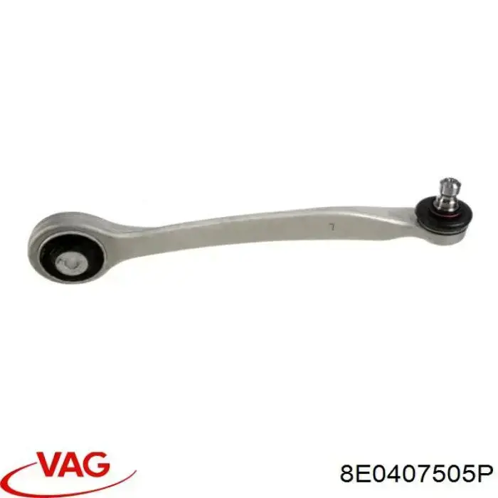 Brazo superior izquierdo de la suspensión delantera 8E0407505P VAG