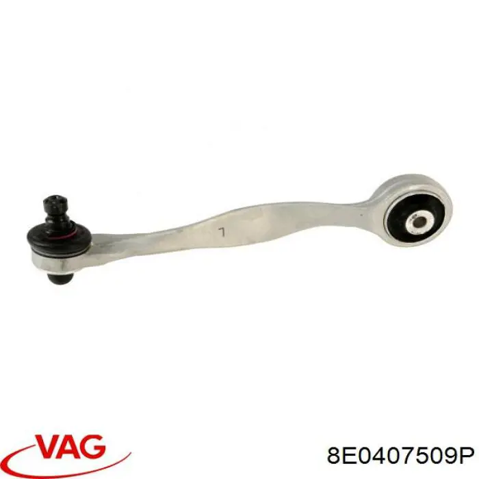 Brazo superior izquierdo de la suspensión delantera 8E0407509P VAG