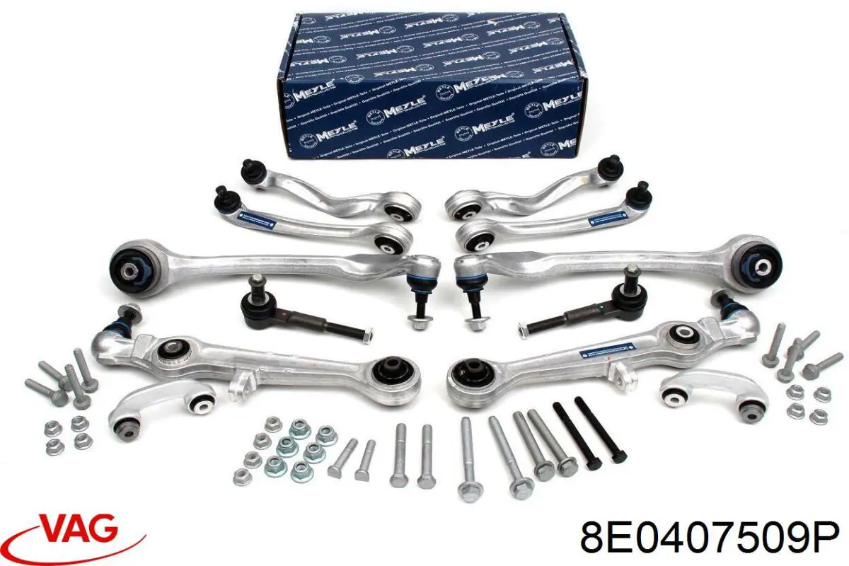 Brazo de suspensión delantera, superior izquierda VAG 8E0407509P