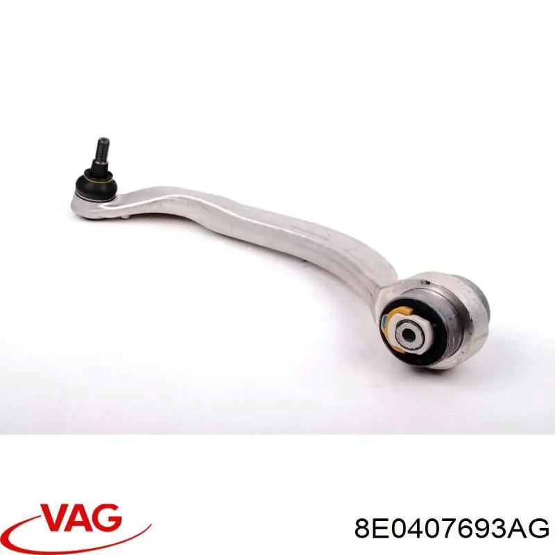 8E0407693AG VAG Brazo inferior izquierdo de la suspensión delantera