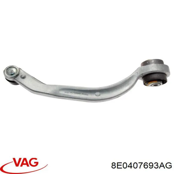Brazo inferior izquierdo de la suspensión delantera 8E0407693AG VAG