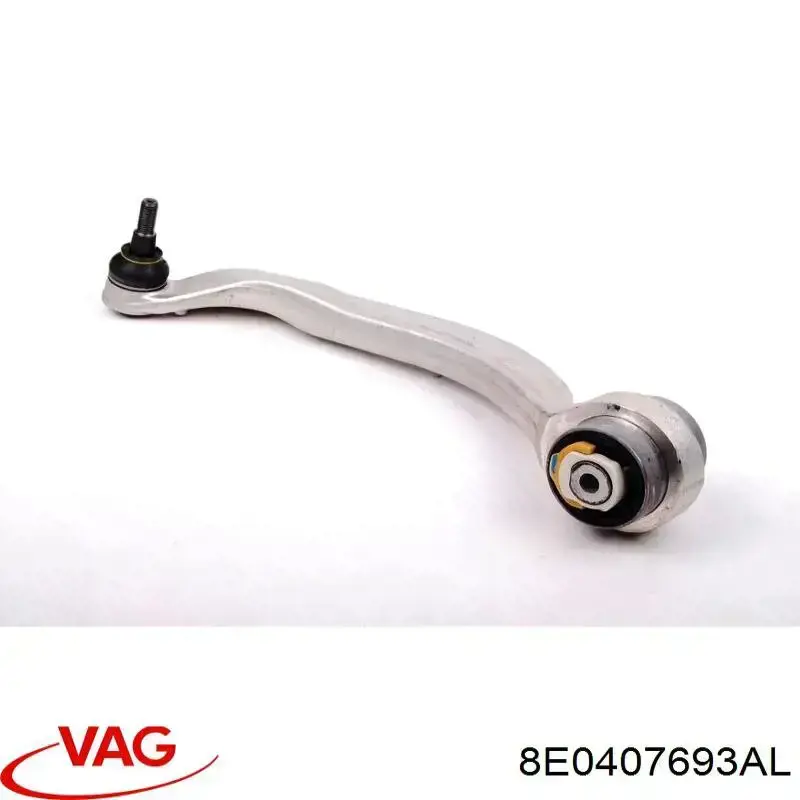 Brazo inferior izquierdo de la suspensión delantera 8E0407693AL VAG