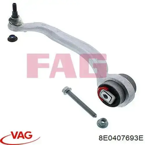 Brazo inferior izquierdo de la suspensión delantera VAG 8E0407693E precio, desde 38,60 EUR
