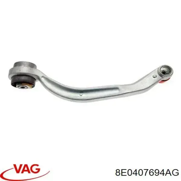 Brazo inferior derecho de la suspensión delantera 8E0407694AG VAG