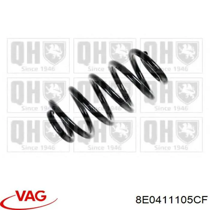 Comprar 8E0411105CF VAG Muelle delantero