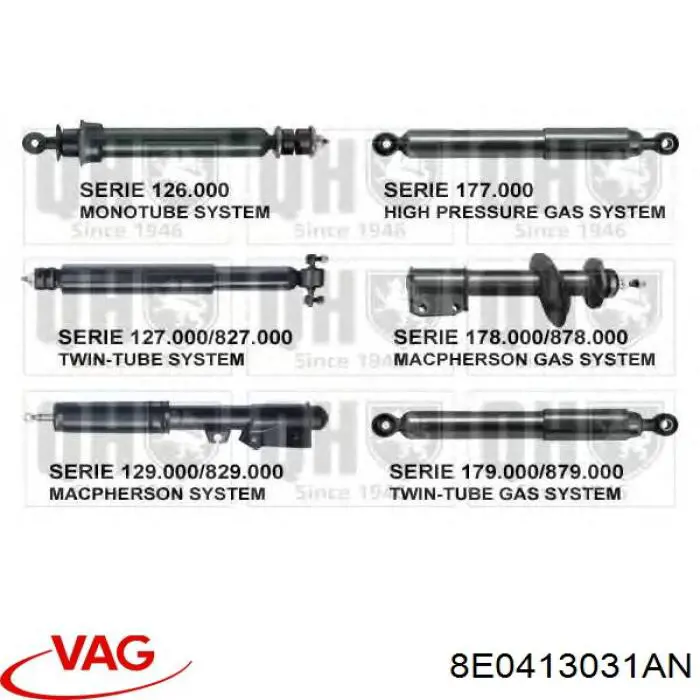 Amortiguador delantero Seat Exeo 3R5