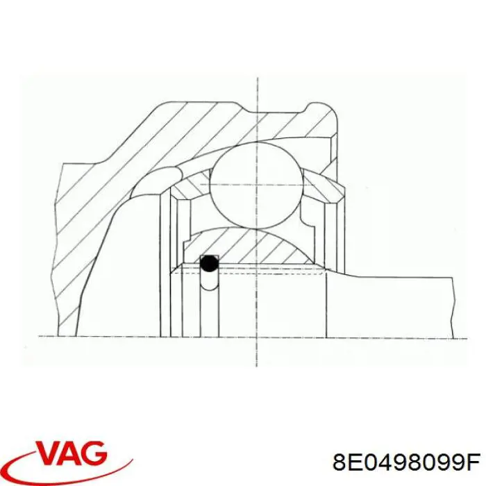 Comprar 8E0498099F VAG Junta homocinetica