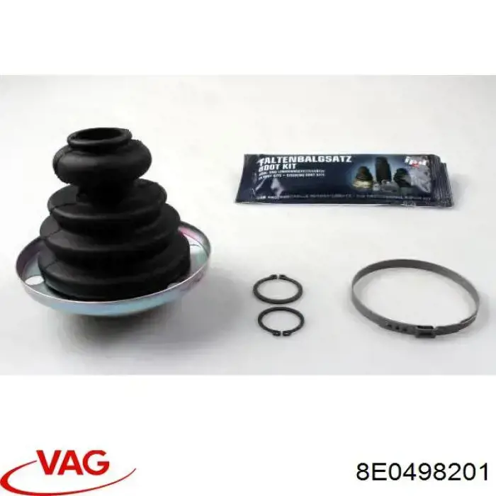 8E0498201E VAG Fuelle palier delantero interior