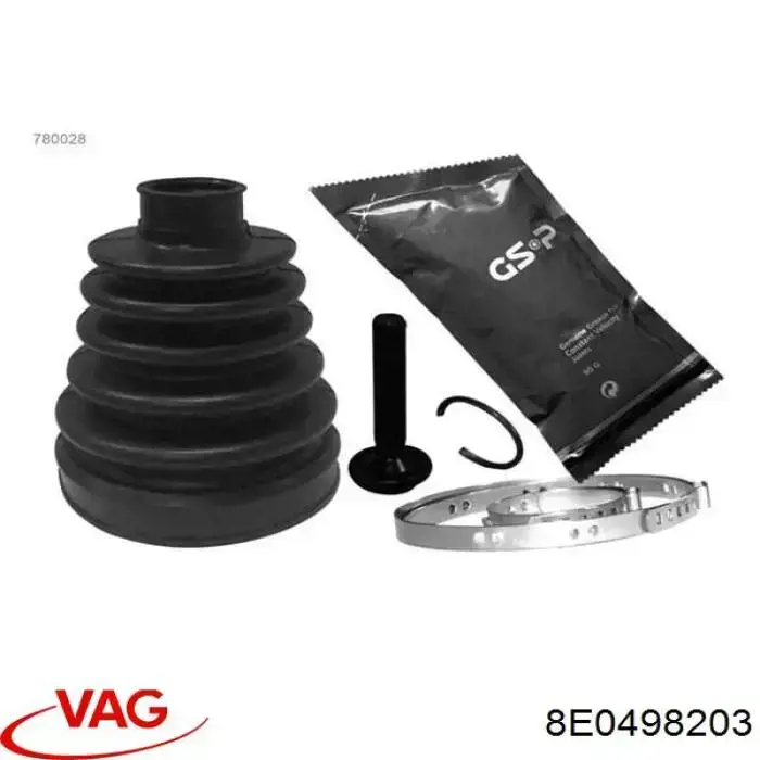 Fuelle, palier delantero exterior VAG 8E0498203 precio, desde 12,83 EUR