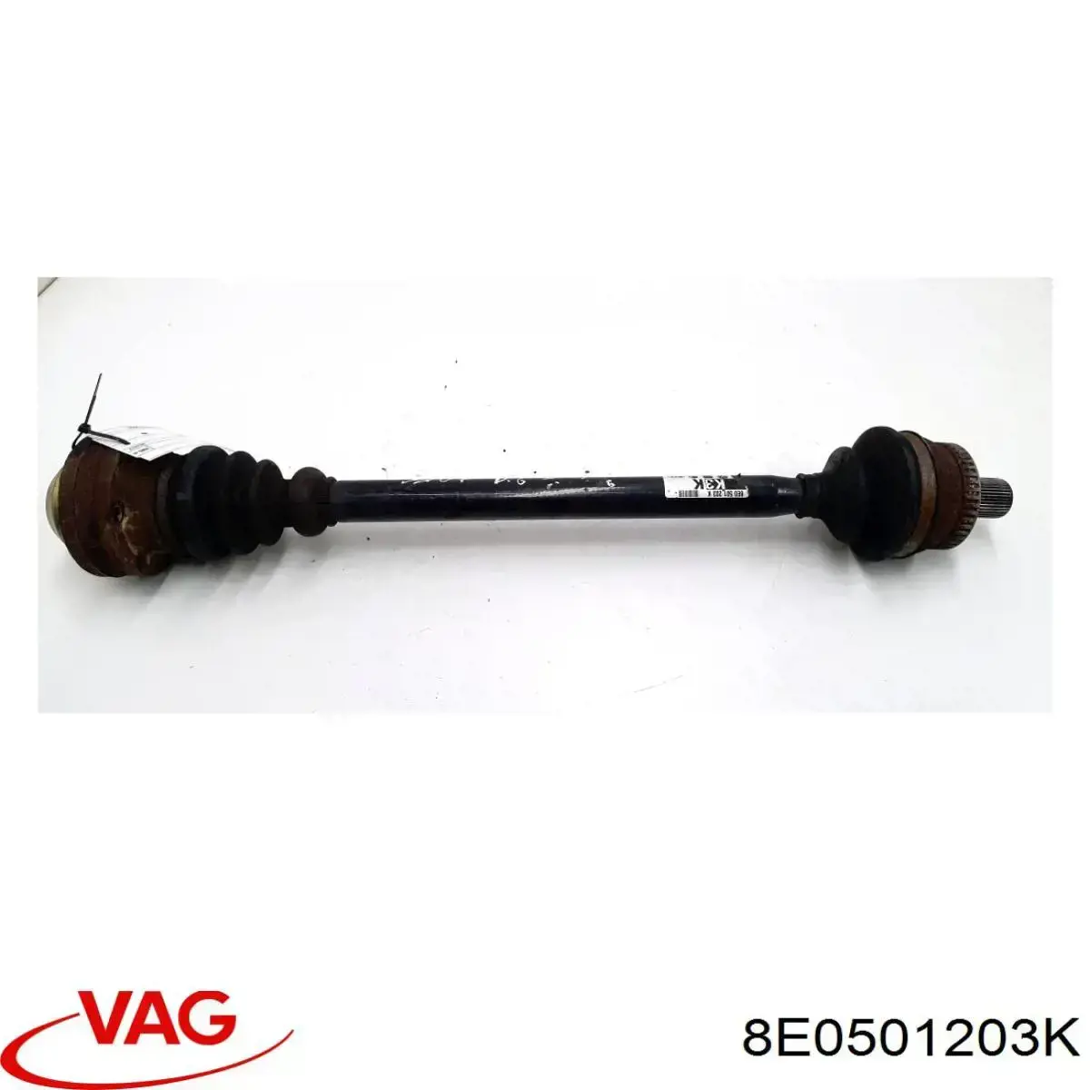 Comprar 8E0501203K VAG Semieje trasero izquierdo
