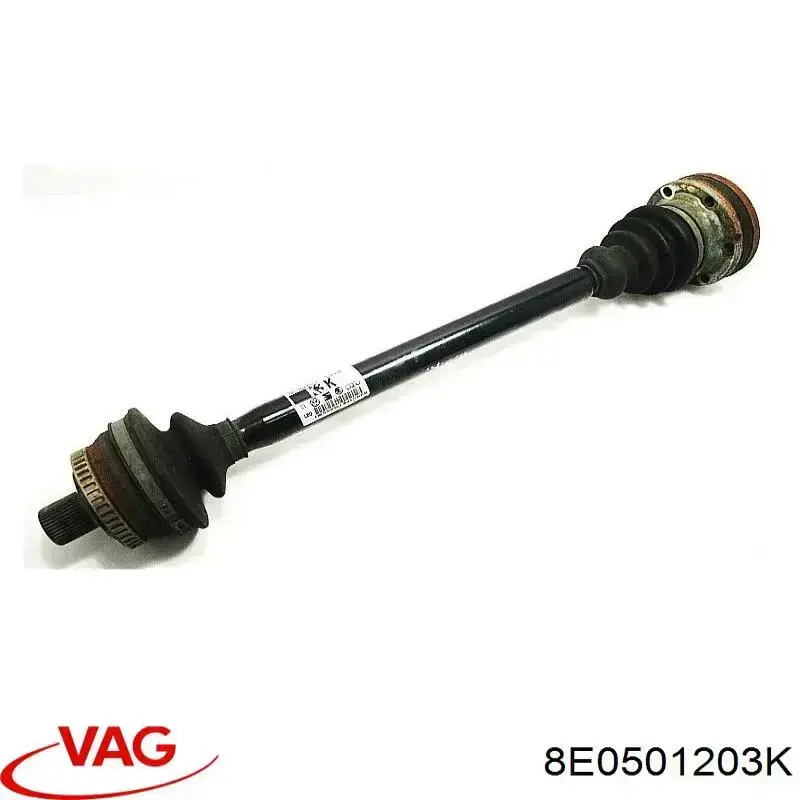 Semieje trasero izquierdo VAG 8E0501203K precio, desde 60,98 EUR