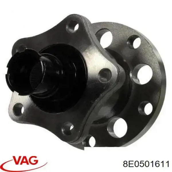 8E0501611 VAG Buje de rueda trasero