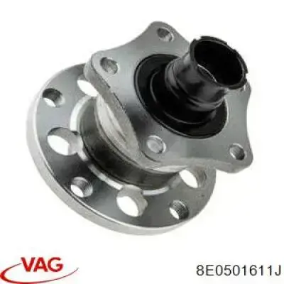 Comprar 8E0501611J VAG Cubo de rueda, Eje trasero