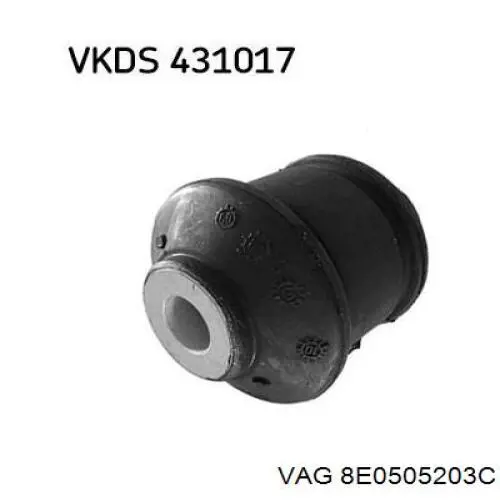 Buje de mangueta trasera VAG 8E0505203C precio, desde 5,85 EUR
