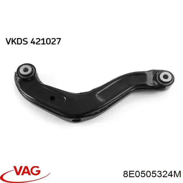 8E0505324M VAG brazo suspension trasero superior derecho