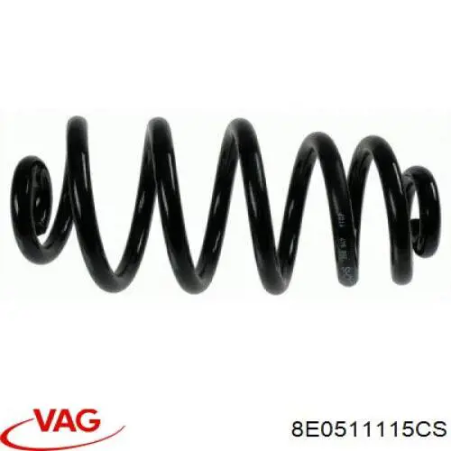 Comprar 8E0511115CS VAG Muelle de eje trasero
