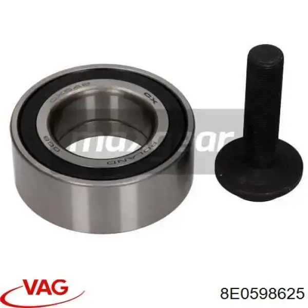 Cojinete de rueda trasero Audi A4 8E2