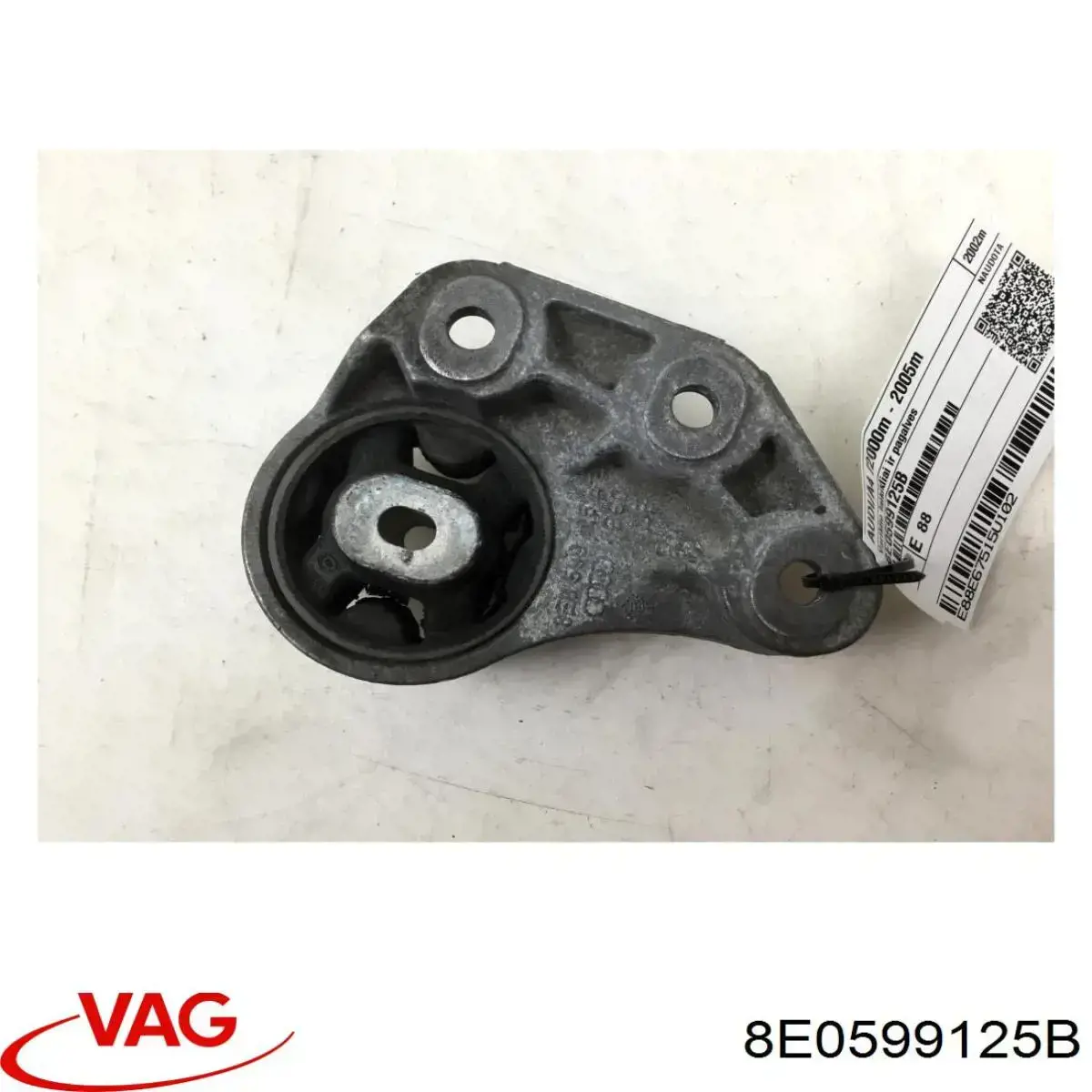 8E0599125B VAG silentblock, soporte de diferencial, eje trasero, delantero