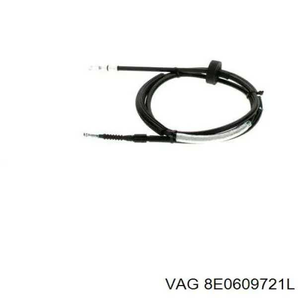 8E0609721L VAG cable de freno de mano trasero izquierdo