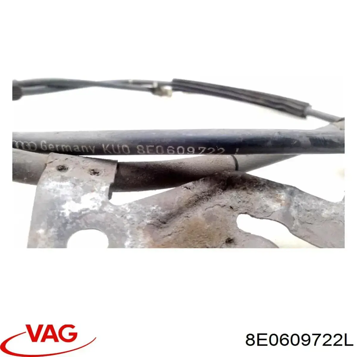 8E0609722L VAG cable de freno de mano trasero derecho