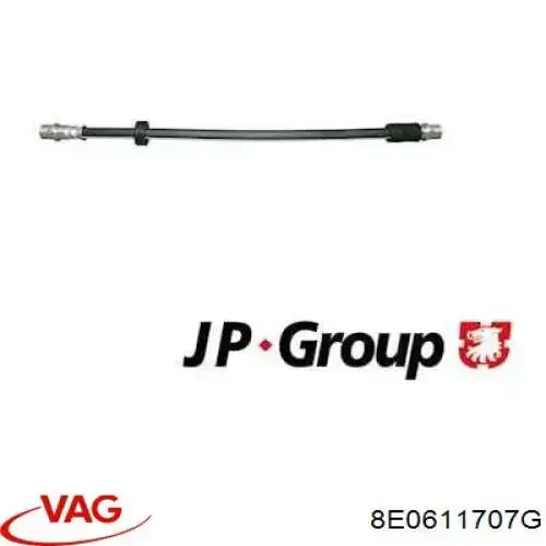 8E0611707G VAG Tubo de frenos delantero