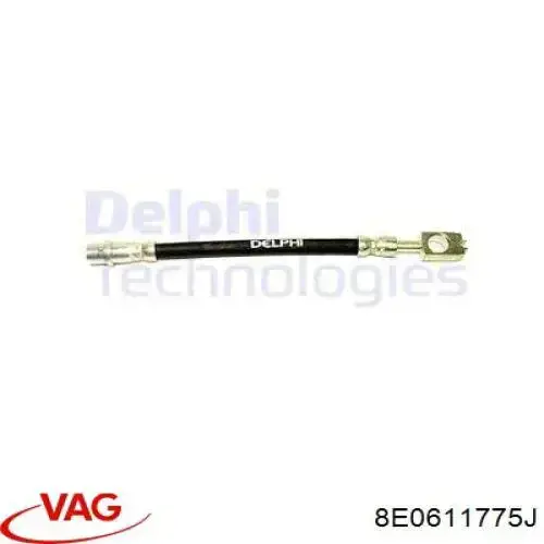 8E0611775J VAG Manguera de freno trasera
