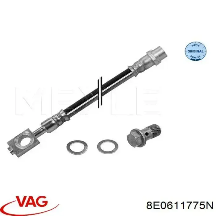 Tubo liquido de freno trasero VAG 8E0611775N