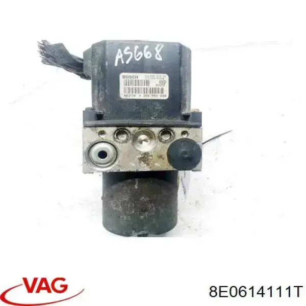 Módulo hidráulico ABS VAG 8E0614111T