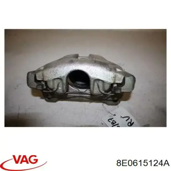 Pinza de freno delantera derecha 8E0615124A VAG