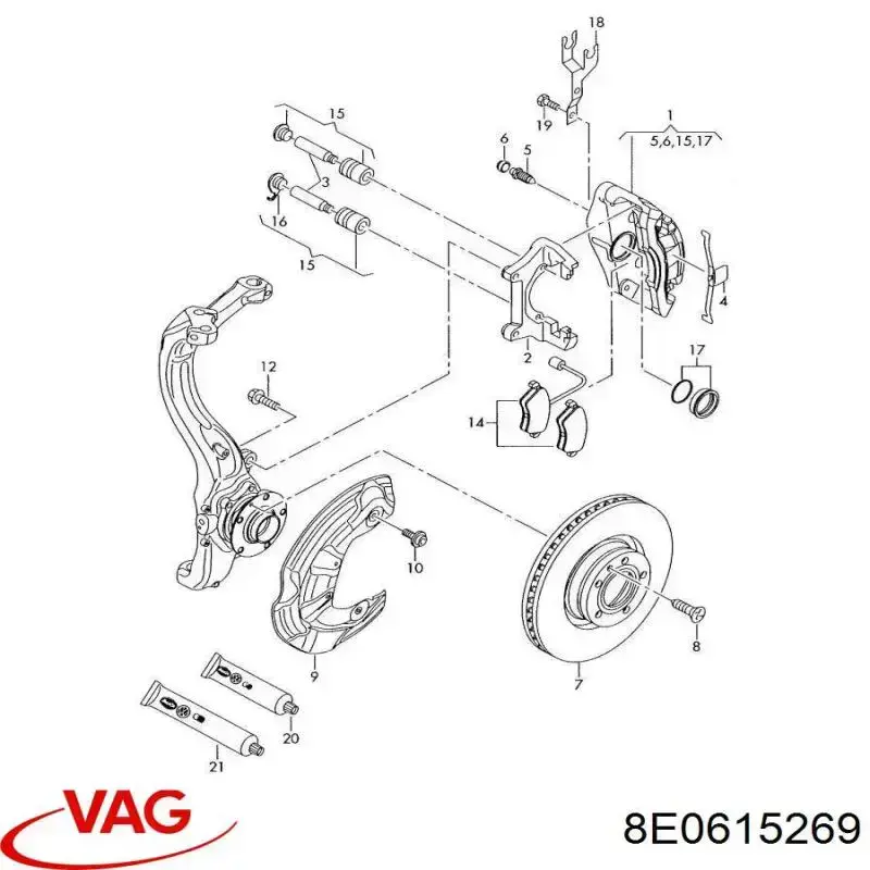 8E0615269 VAG 