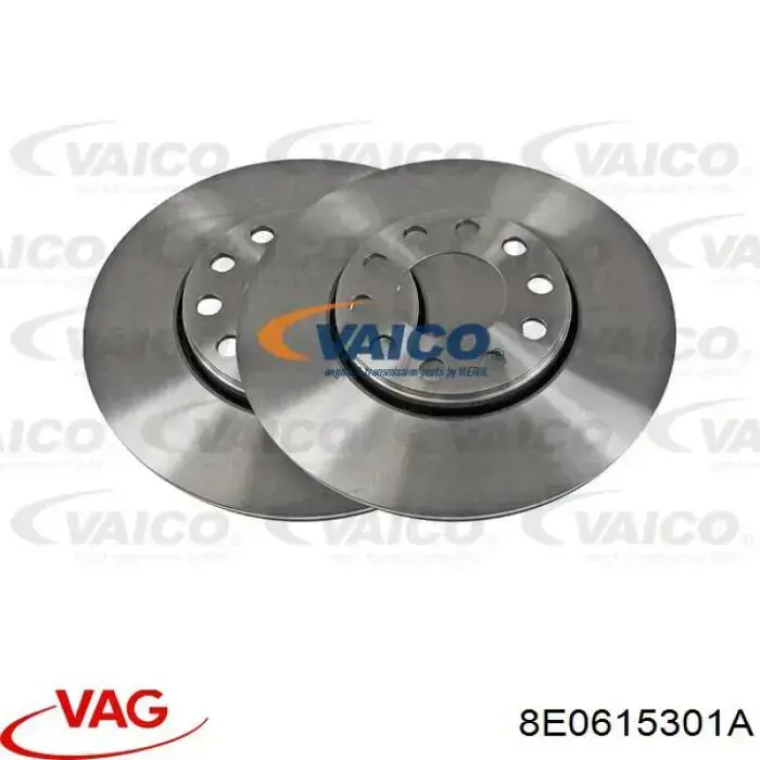 Comprar 8E0615301A VAG Freno de disco delantero