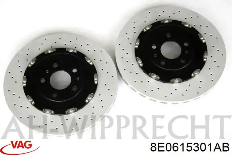 Comprar 8E0615301AB VAG Freno de disco delantero