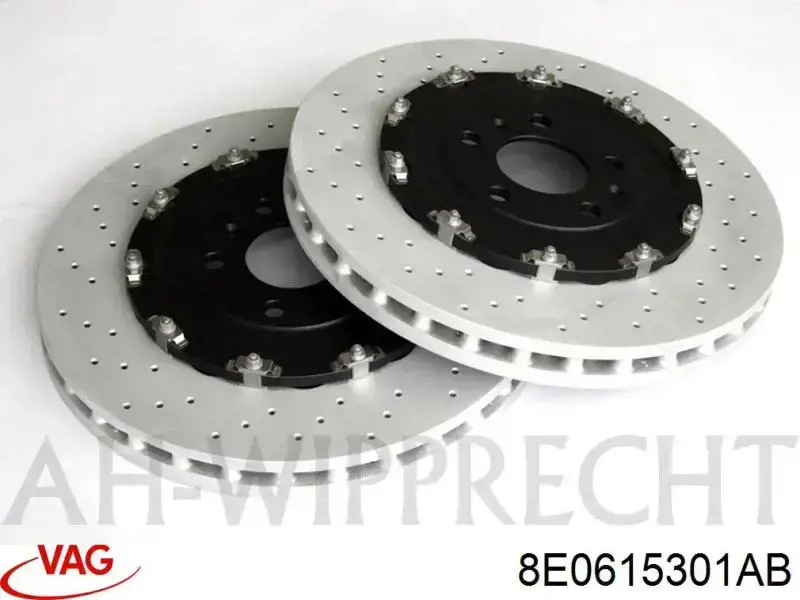 Disco de freno 8E0615301AB VAG