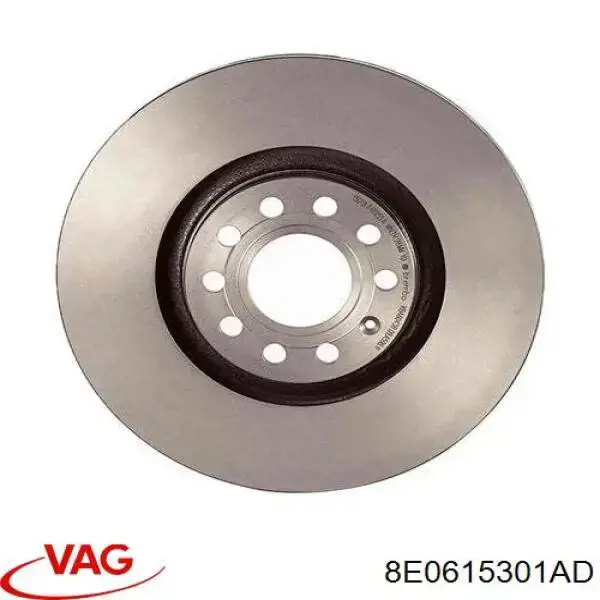 Comprar 8E0615301AD VAG Freno de disco delantero