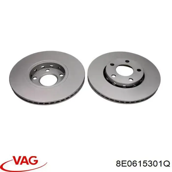 Disco de freno 8E0615301Q VAG