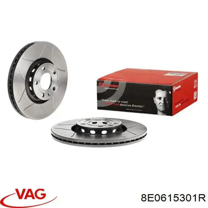 Comprar 8E0615301R VAG Freno de disco delantero