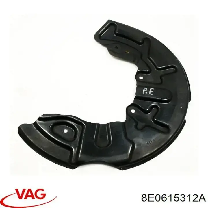 Protector de disco de freno delantero derecho VAG 8E0615312A precio, desde 16,18 EUR