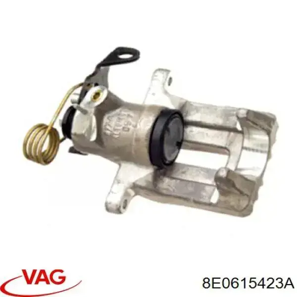8E0615423A VAG Pinza de freno trasera izquierda