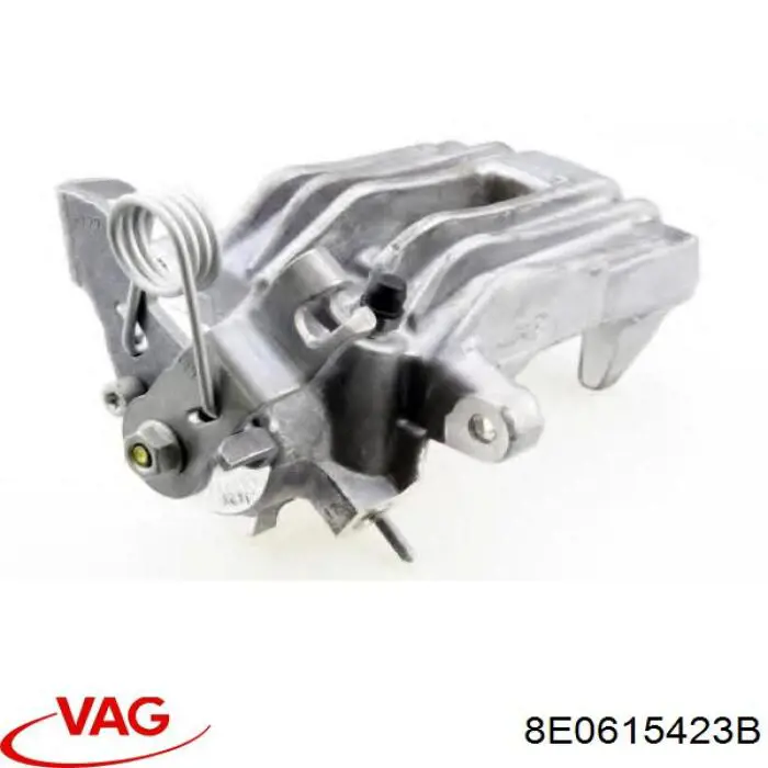 Pinza de freno trasera izquierda 8E0615423B VAG