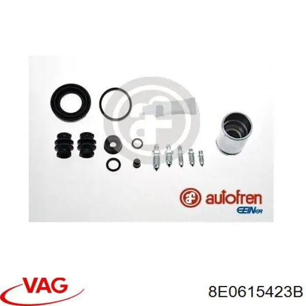 Pinza de freno trasera izquierda VAG 8E0615423B
