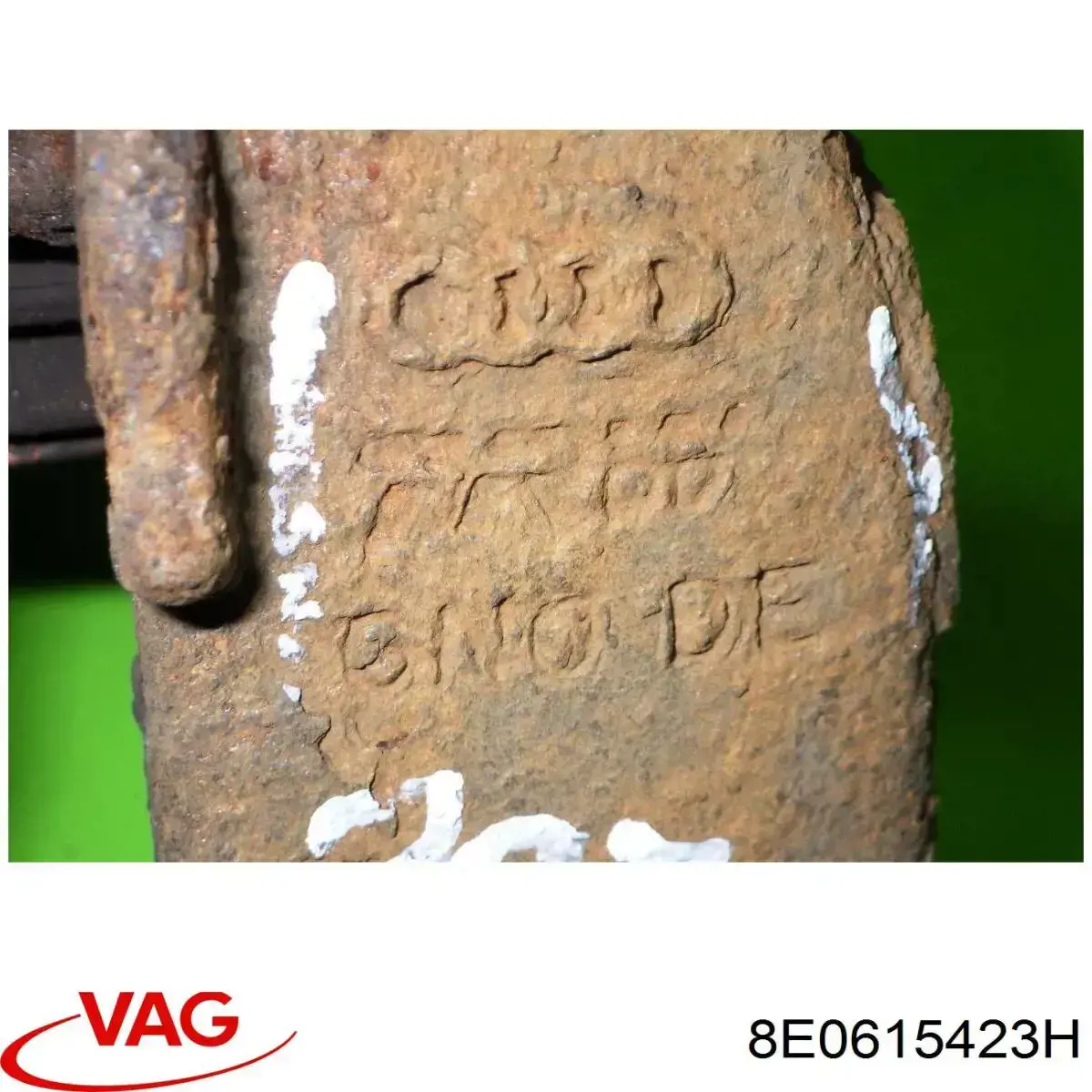 Pinza de freno trasera izquierda VAG 8E0615423H