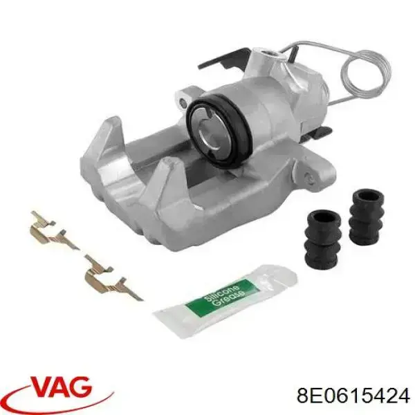 8E0615424 VAG Pinza de freno trasera derecha