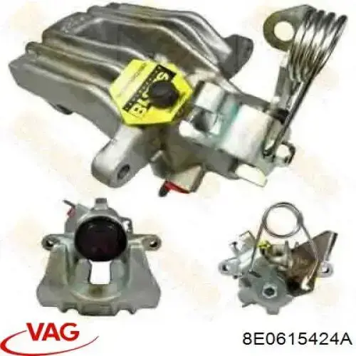 Pinza de freno trasera derecha VAG 8E0615424A precio, desde 68,24 EUR