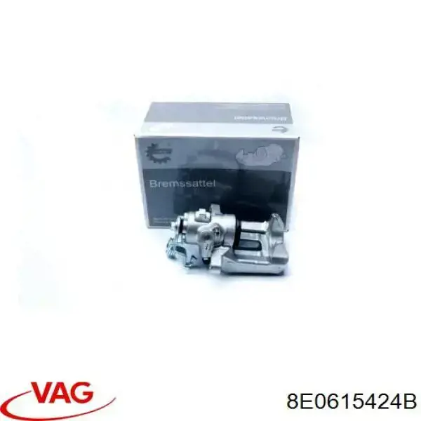 8E0615424B VAG pinza de freno trasero derecho