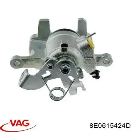 8E0615424D VAG pinza de freno trasero derecho