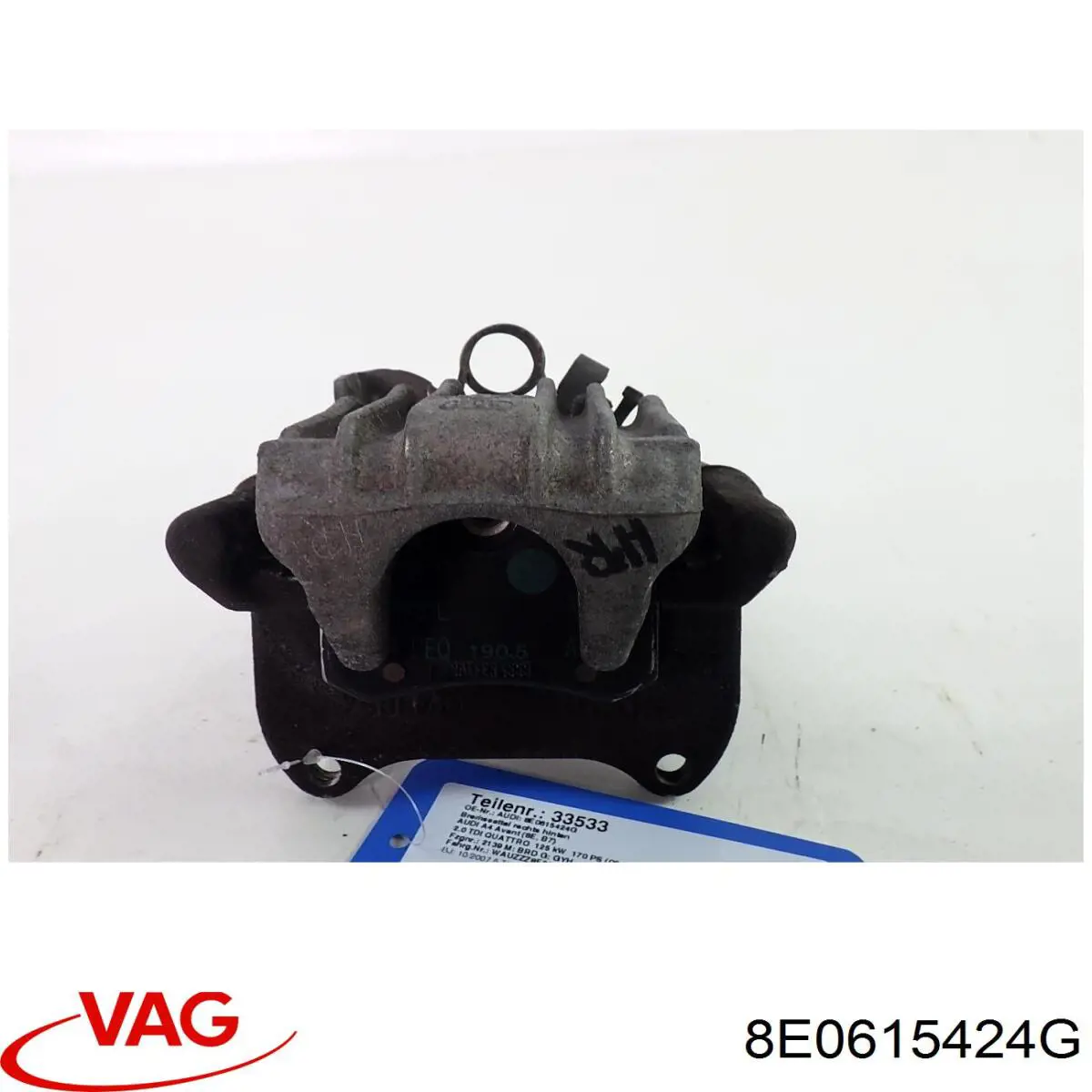 Pinza de freno trasera derecha VAG 8E0615424G