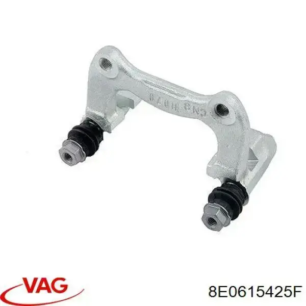 8E0615425F VAG soporte, pinza de freno trasera